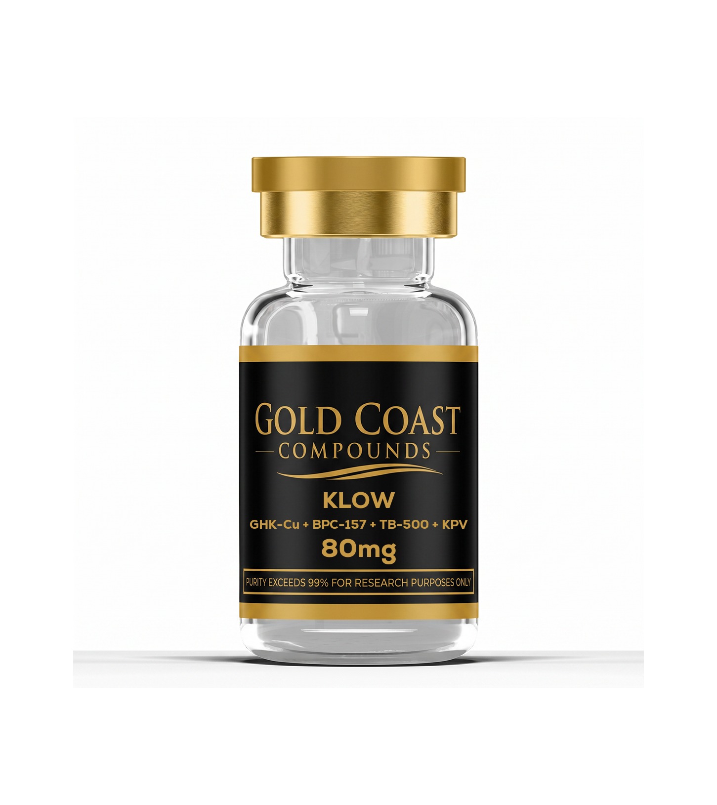 Klow (GHK-Cu + BPC-157 + TB-500 + KPV) 80mg