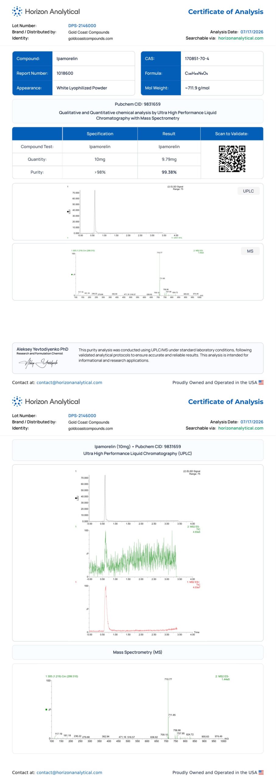 Ipamorelin 10mg - Image 2